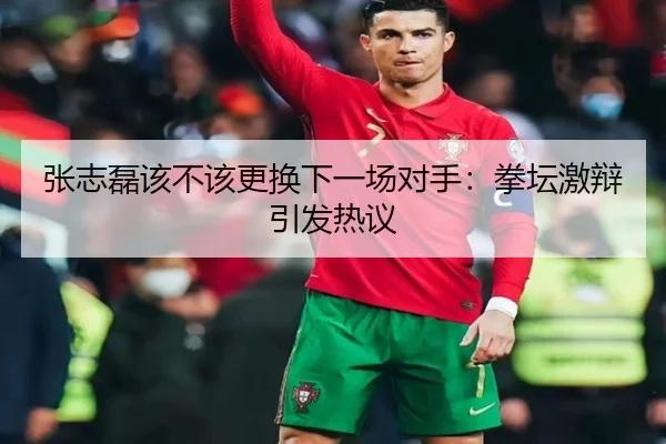 张志磊该不该更换下一场对手：拳坛激辩引发热议